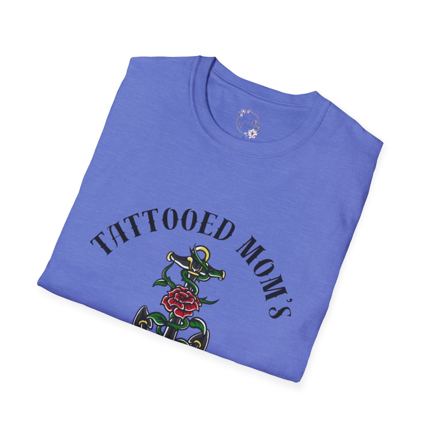 Tattooed Mom's Club Tee W/ Anchor