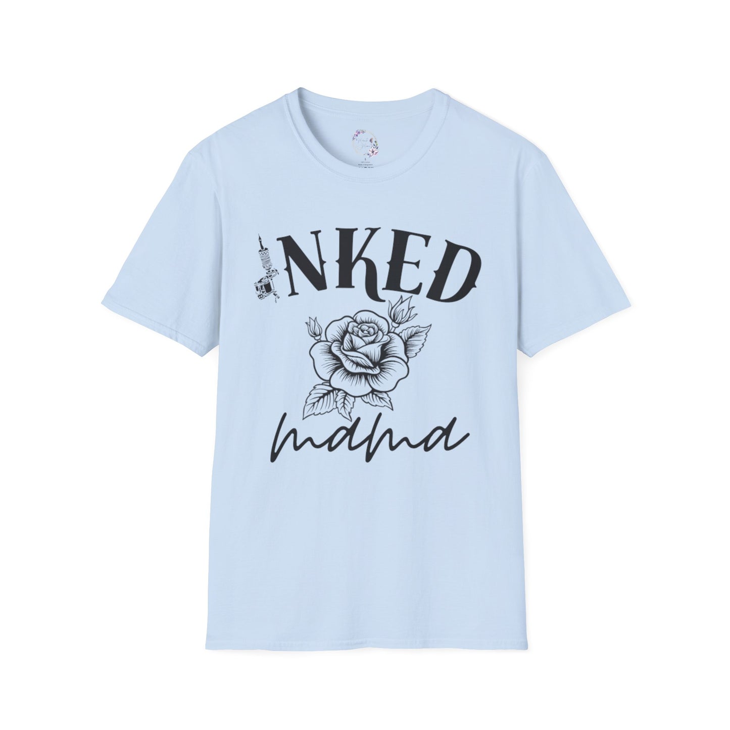 Inked Mama Tee W/ Rose