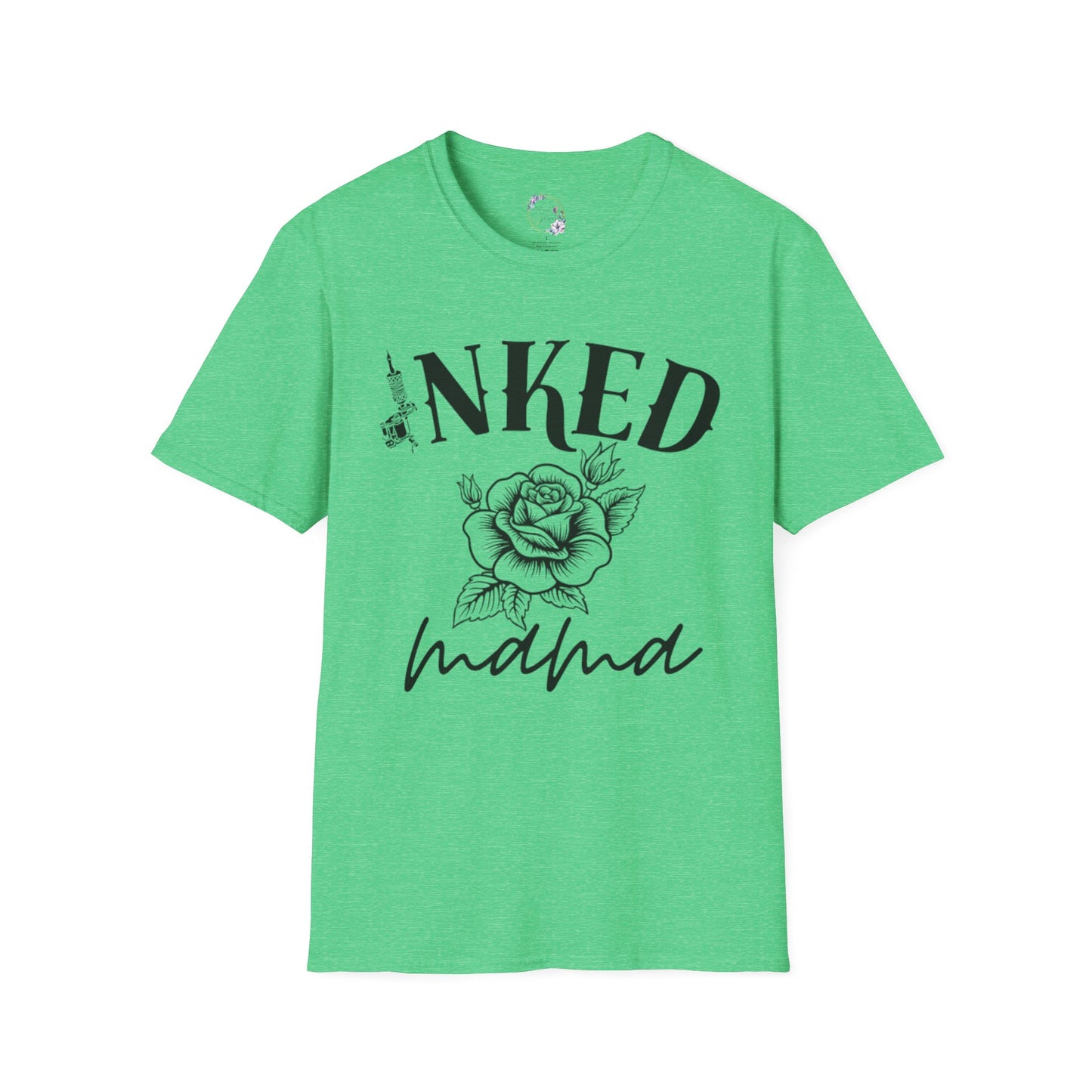Inked Mama Tee W/ Rose