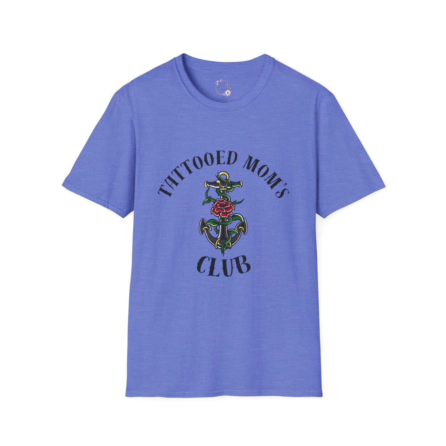 Tattooed Mom's Club Tee W/ Anchor