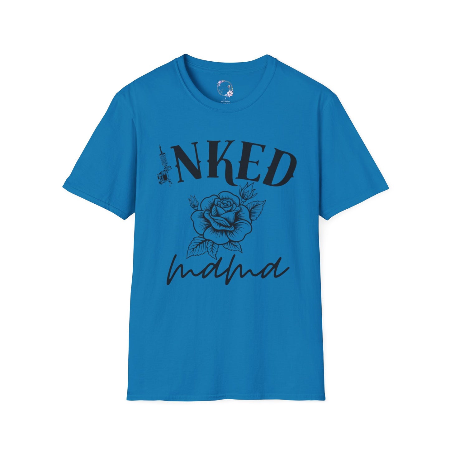 Inked Mama Tee W/ Rose