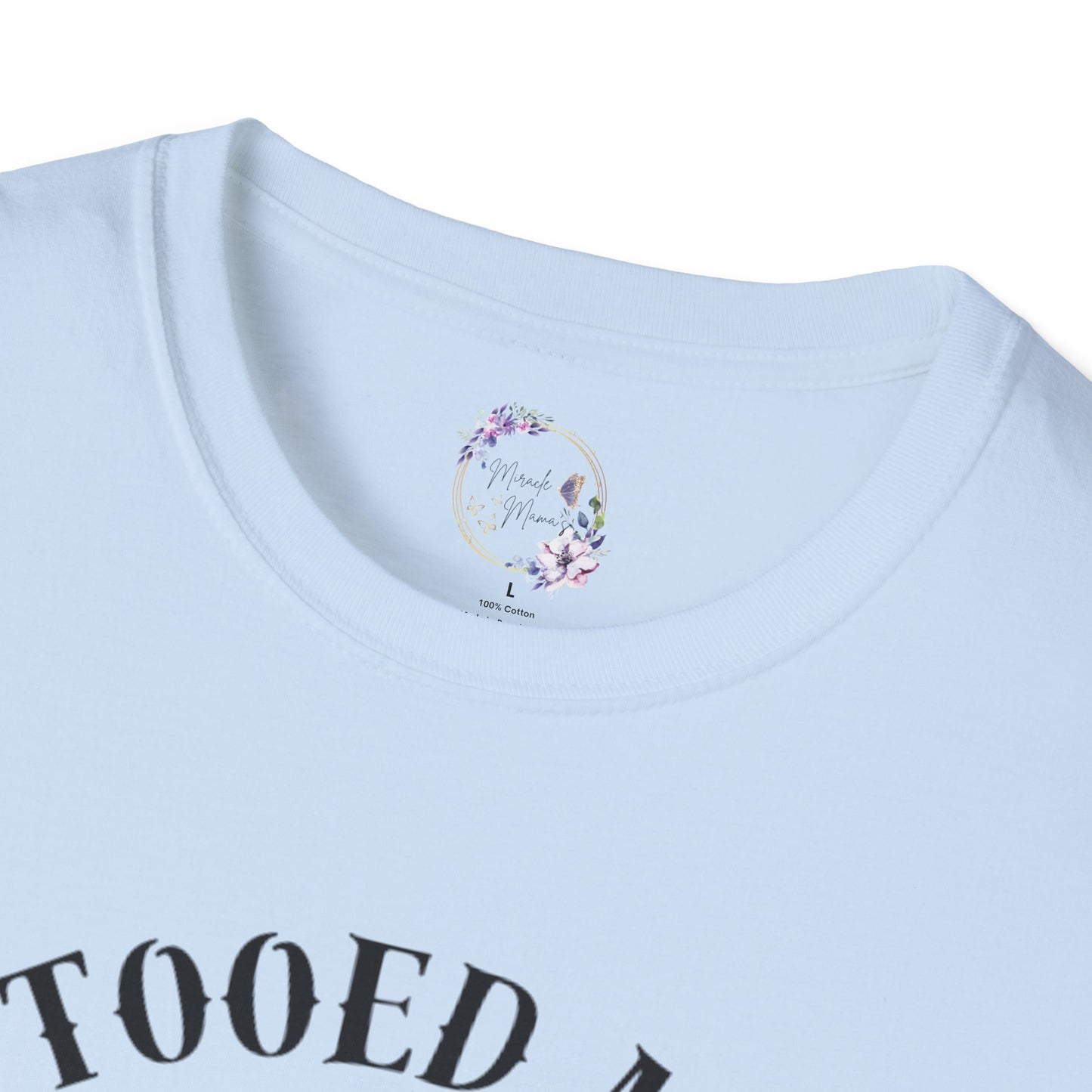 Tattooed Mom's Club Tee W/ Skeleton Heart