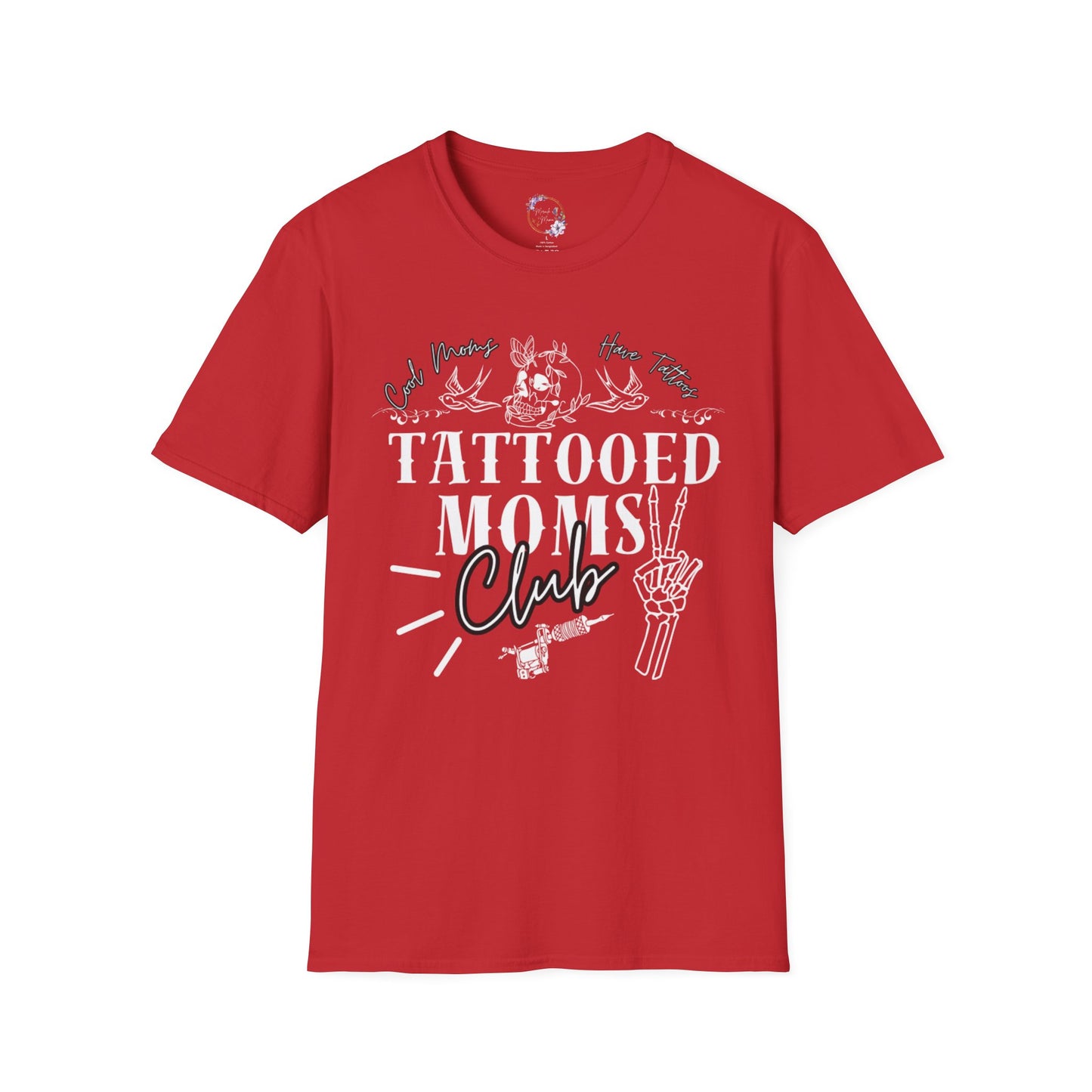 Tattooed Moms Club Tee W/ Art