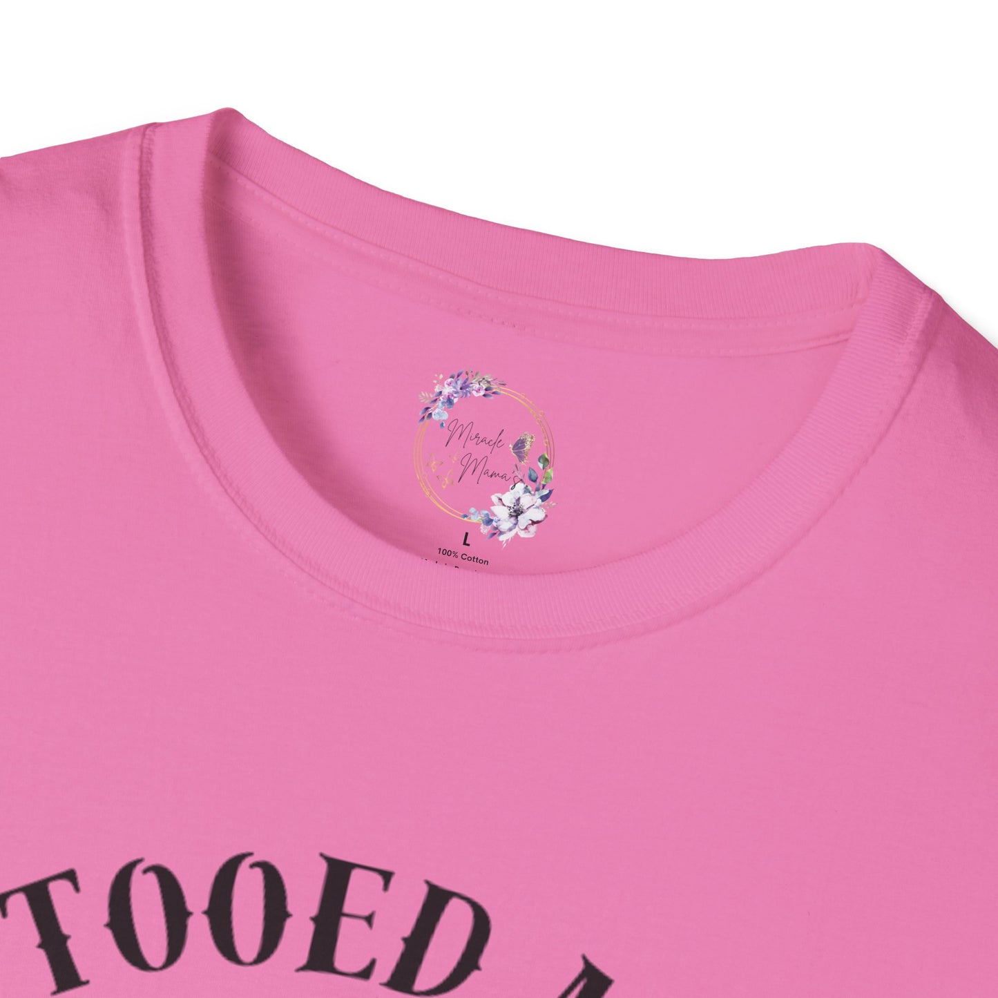 Tattooed Mom's Club Tee W/ Skeleton Heart