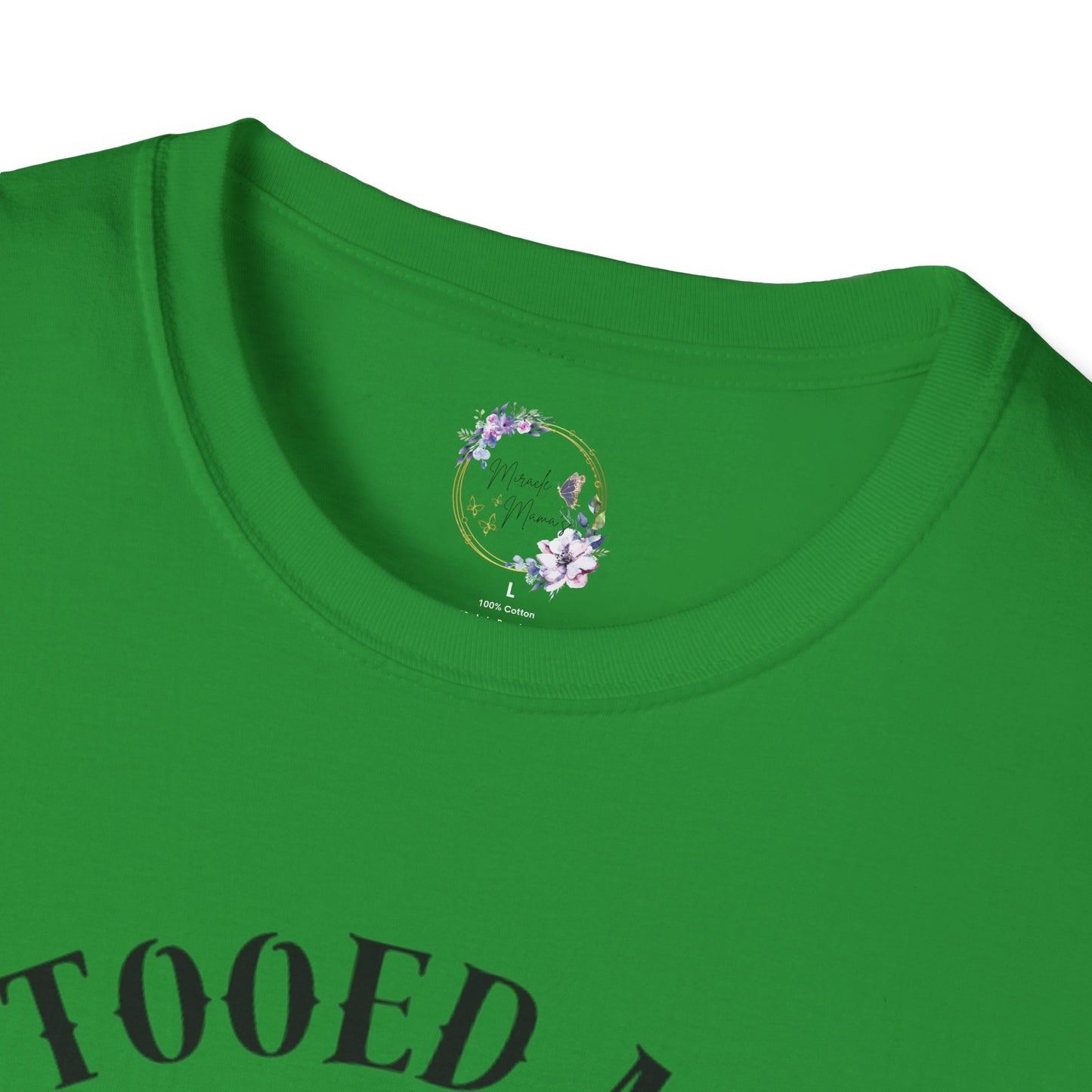 Tattooed Mom's Club Tee W/ Skeleton Heart