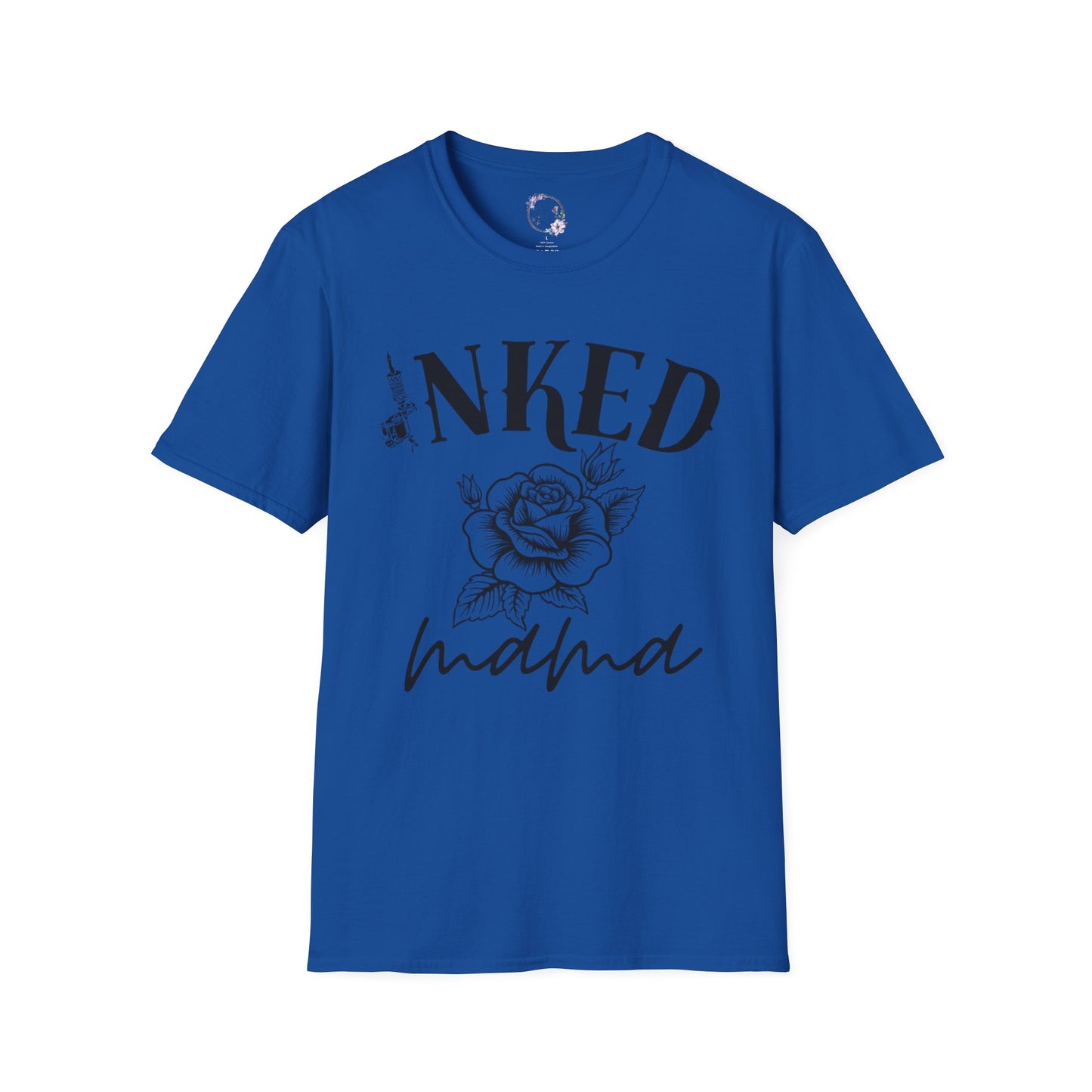 Inked Mama Tee W/ Rose
