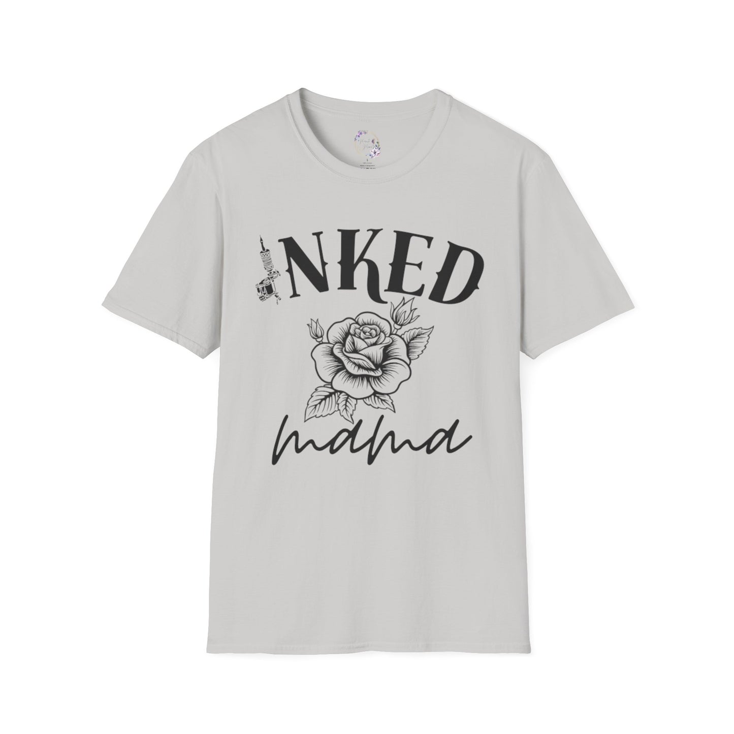 Inked Mama Tee W/ Rose