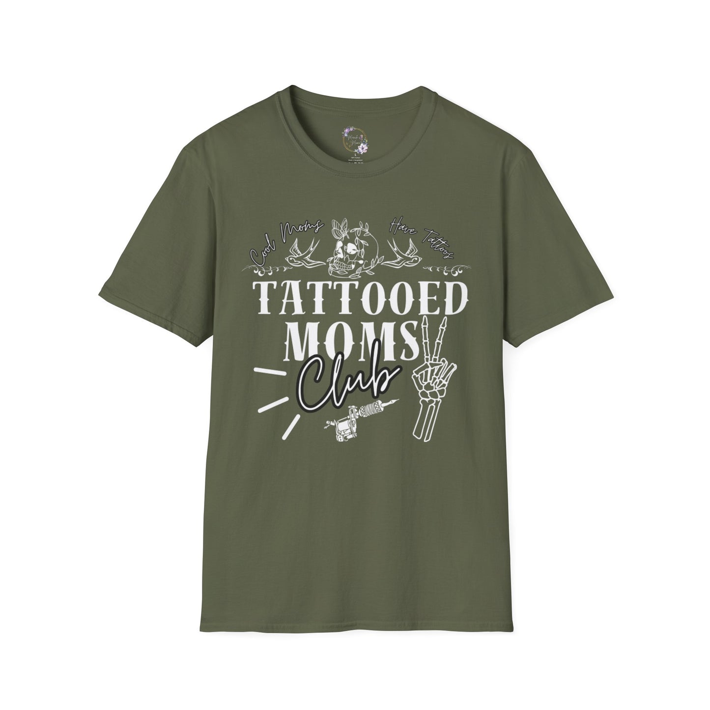 Tattooed Moms Club Tee W/ Art