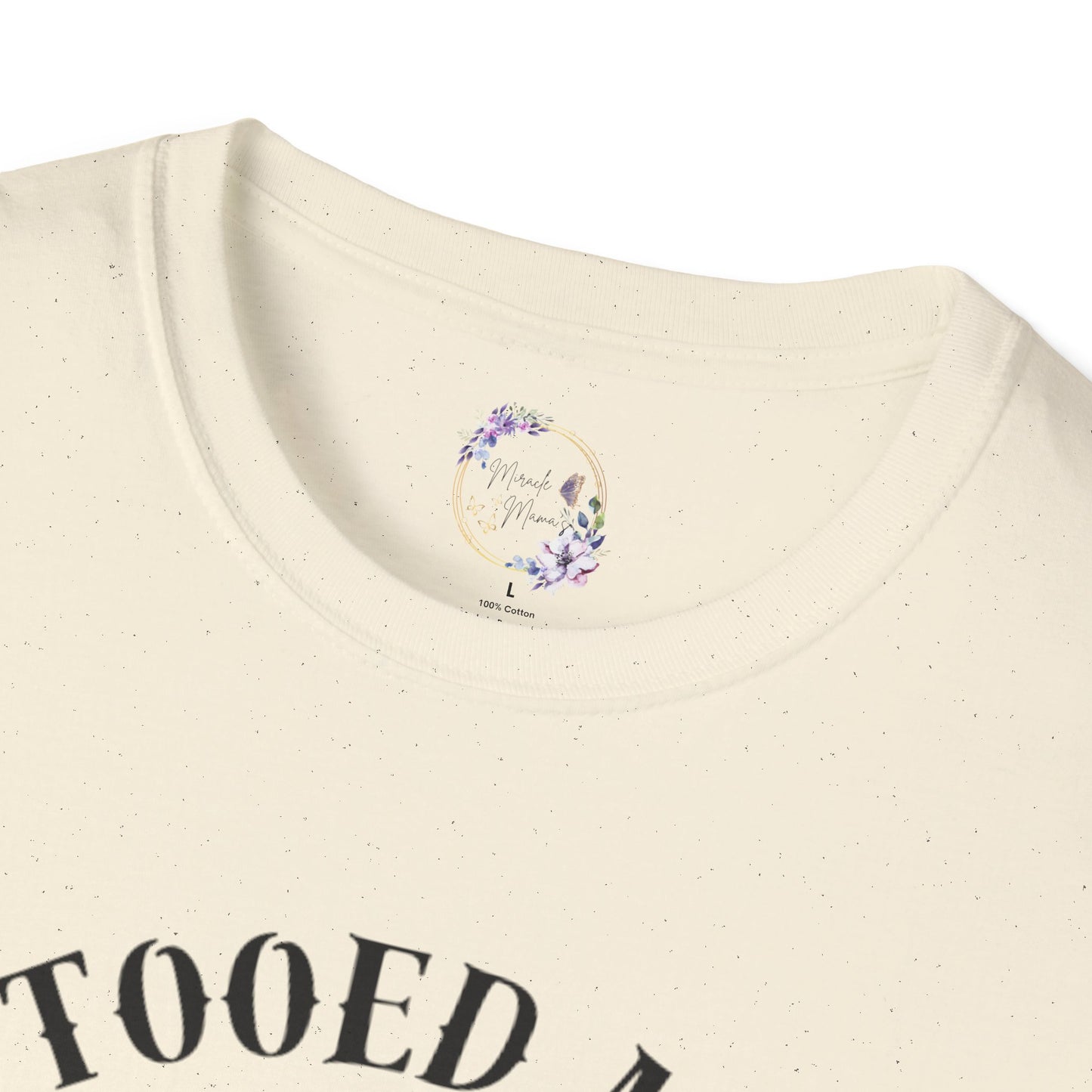 Tattooed Mom's Club Tee W/ Skeleton Heart