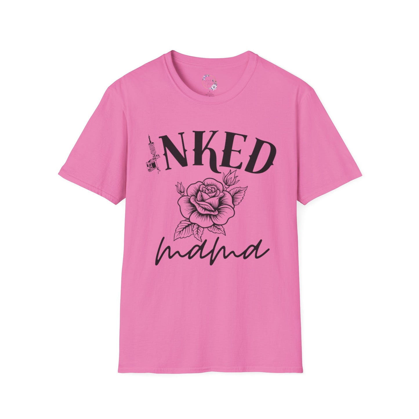 Inked Mama Tee W/ Rose