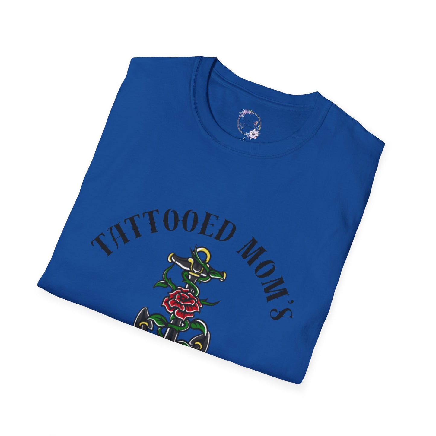 Tattooed Mom's Club Tee W/ Anchor