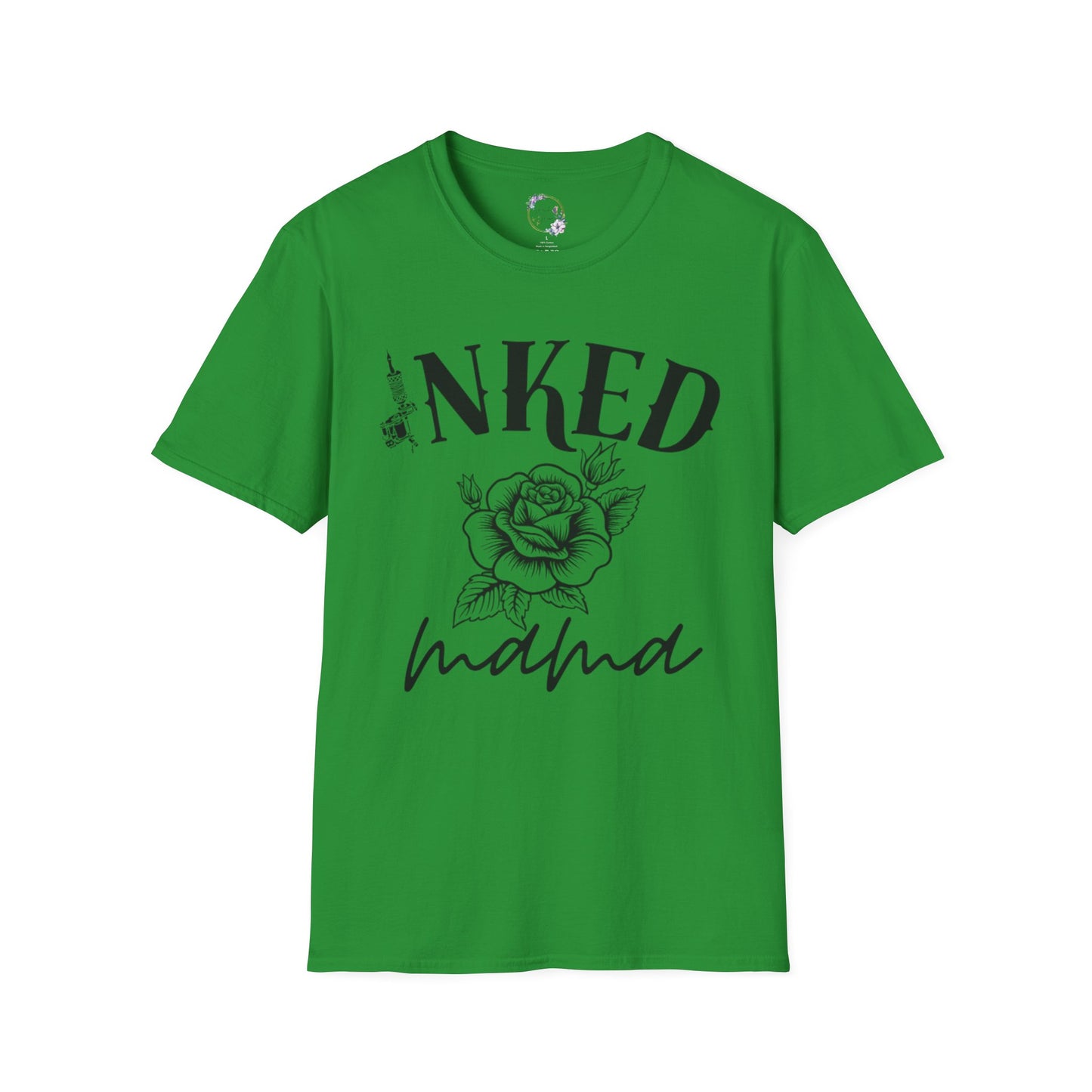 Inked Mama Tee W/ Rose