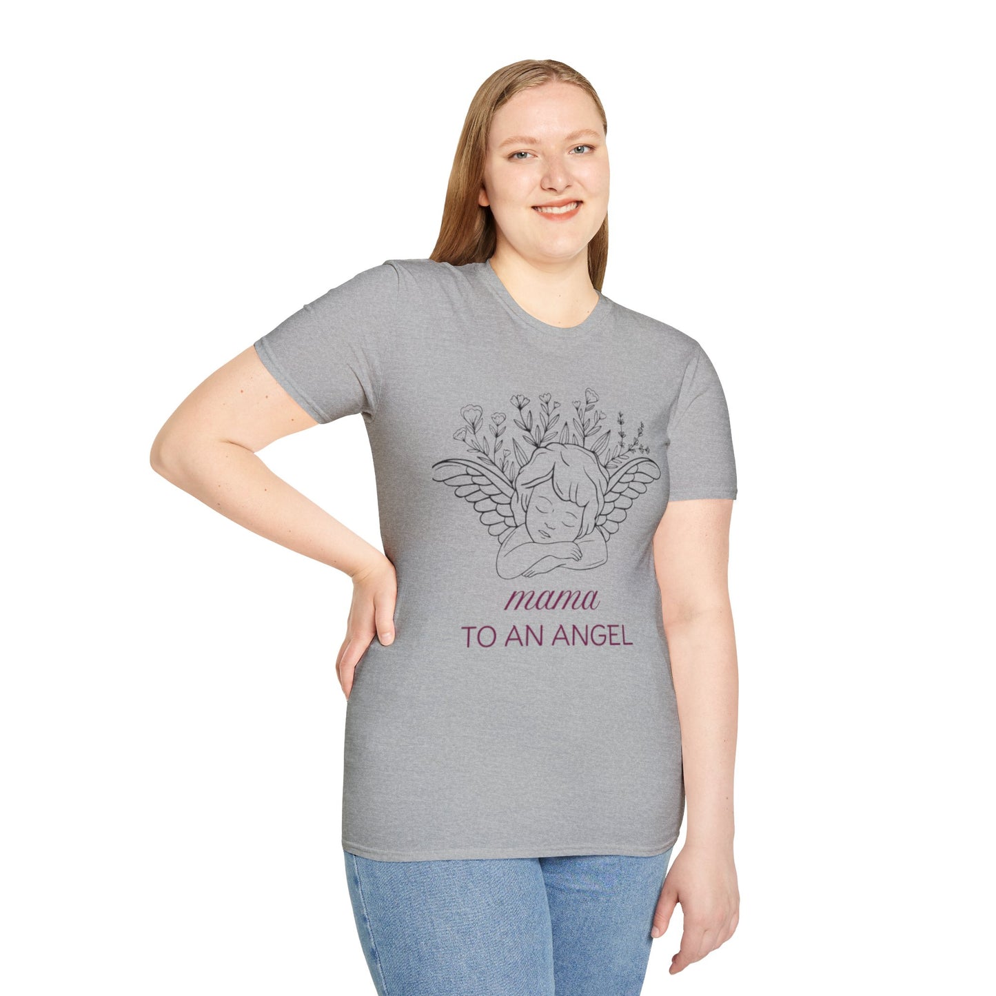 Mom To An Angel Tee