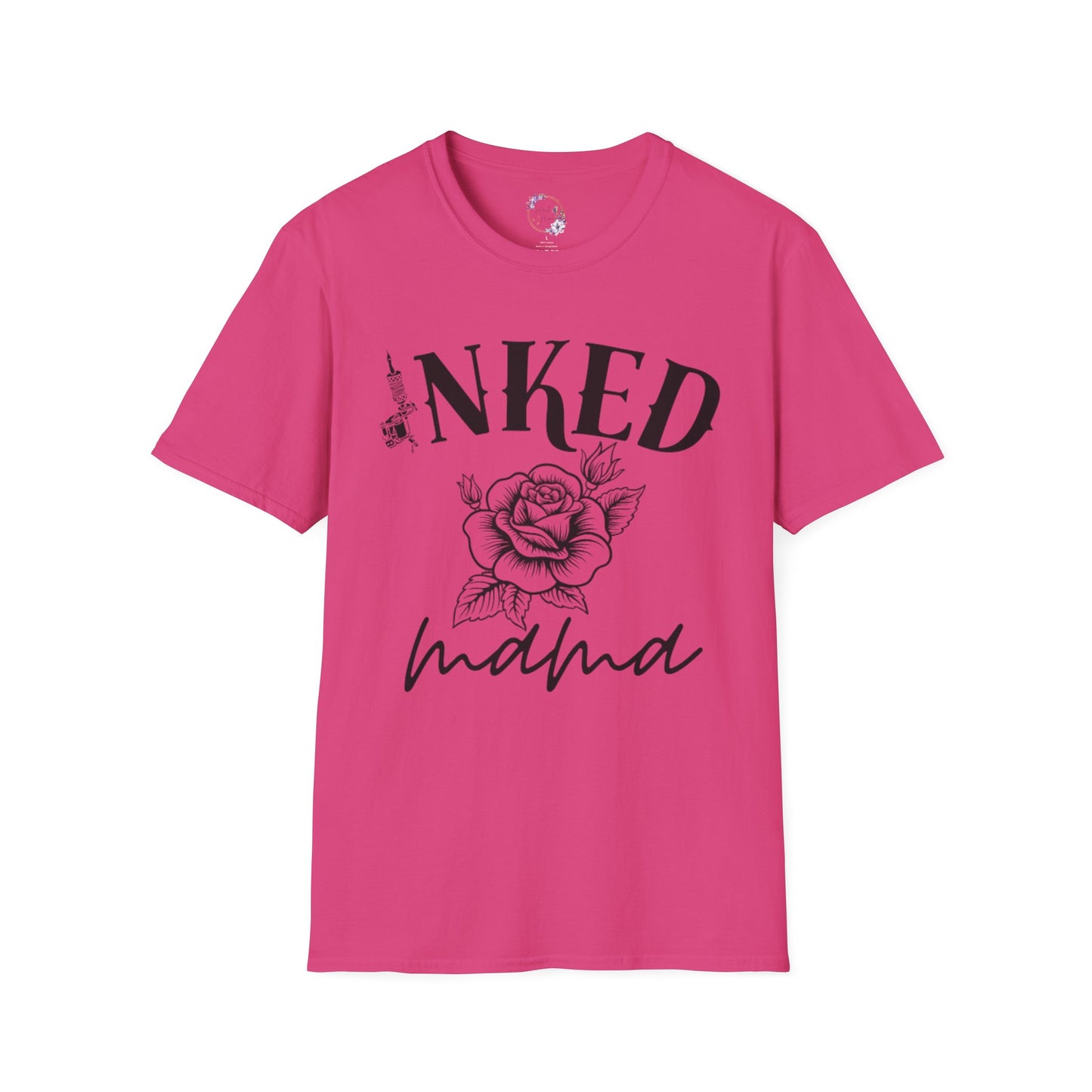 Inked Mama Tee W/ Rose