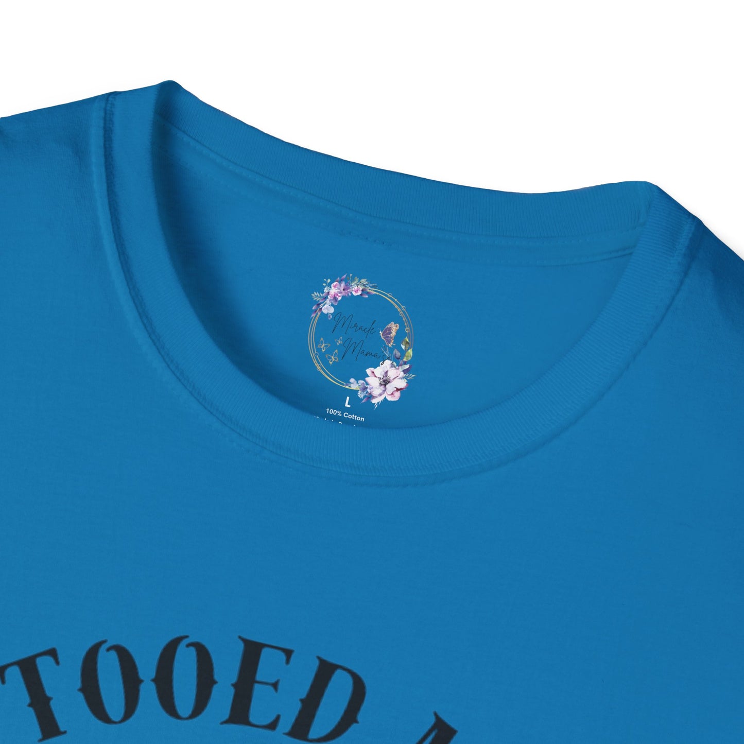 Tattooed Mom's Club Tee W/ Skeleton Heart