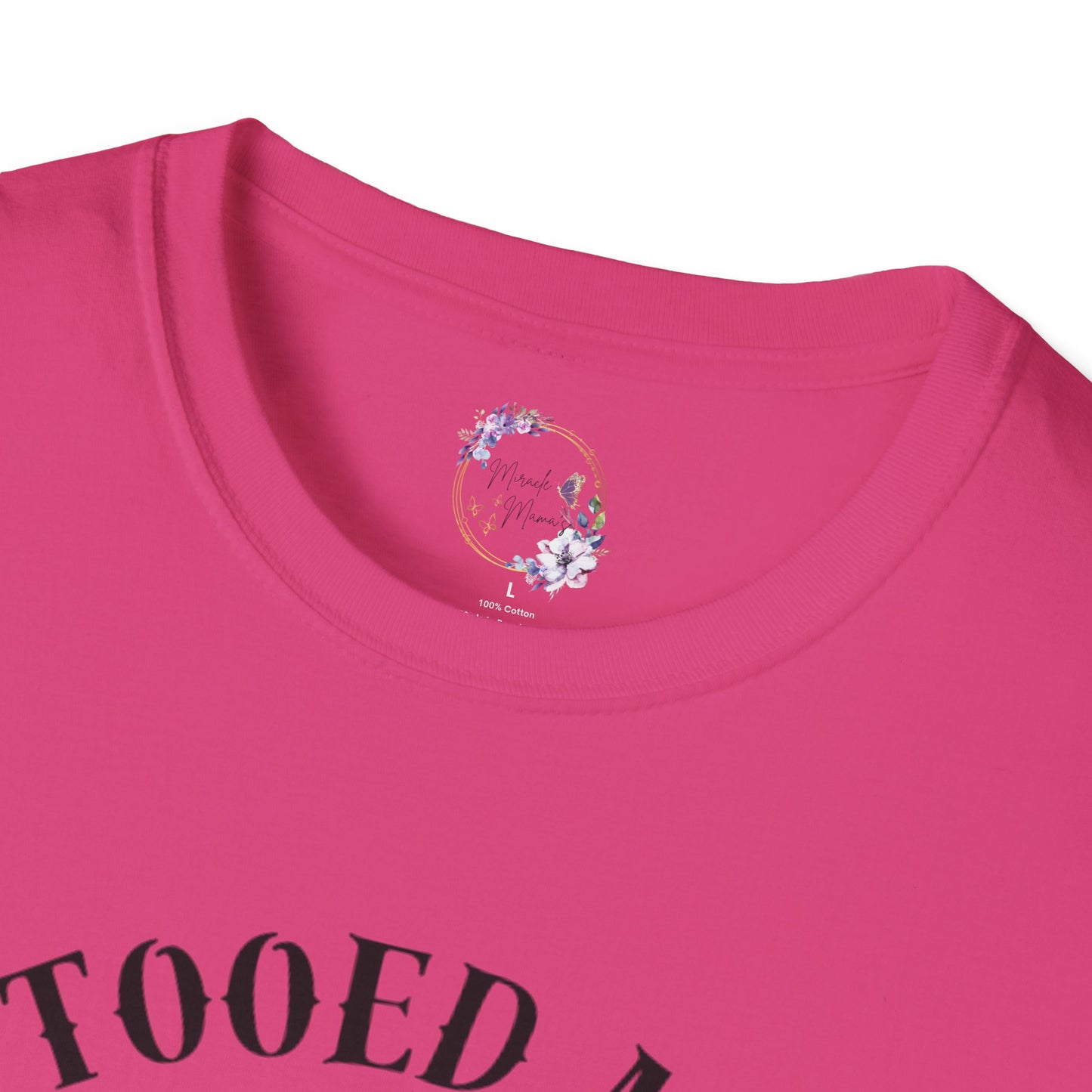 Tattooed Mom's Club Tee W/ Skeleton Heart