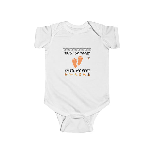 Halloween Trick or Treat Smell My Feet Onsie,
