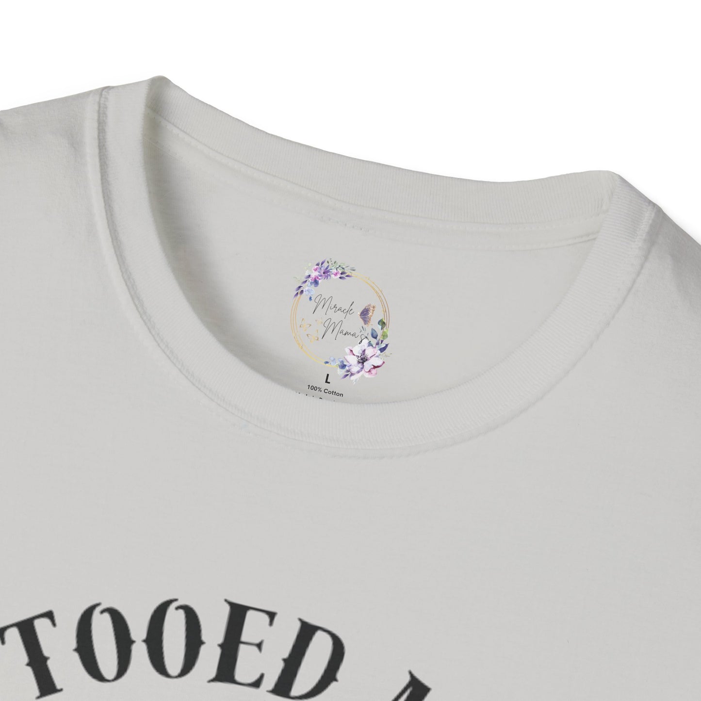 Tattooed Mom's Club Tee W/ Skeleton Heart