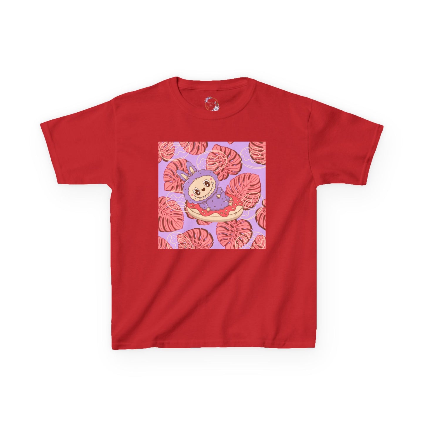 Labubu With Doughnuts Kids Tee
