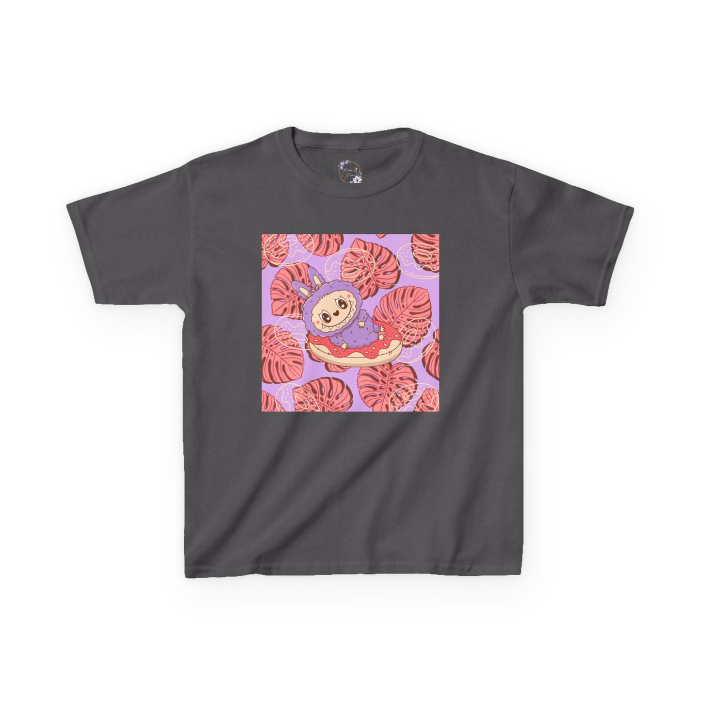 Labubu With Doughnuts Kids Tee