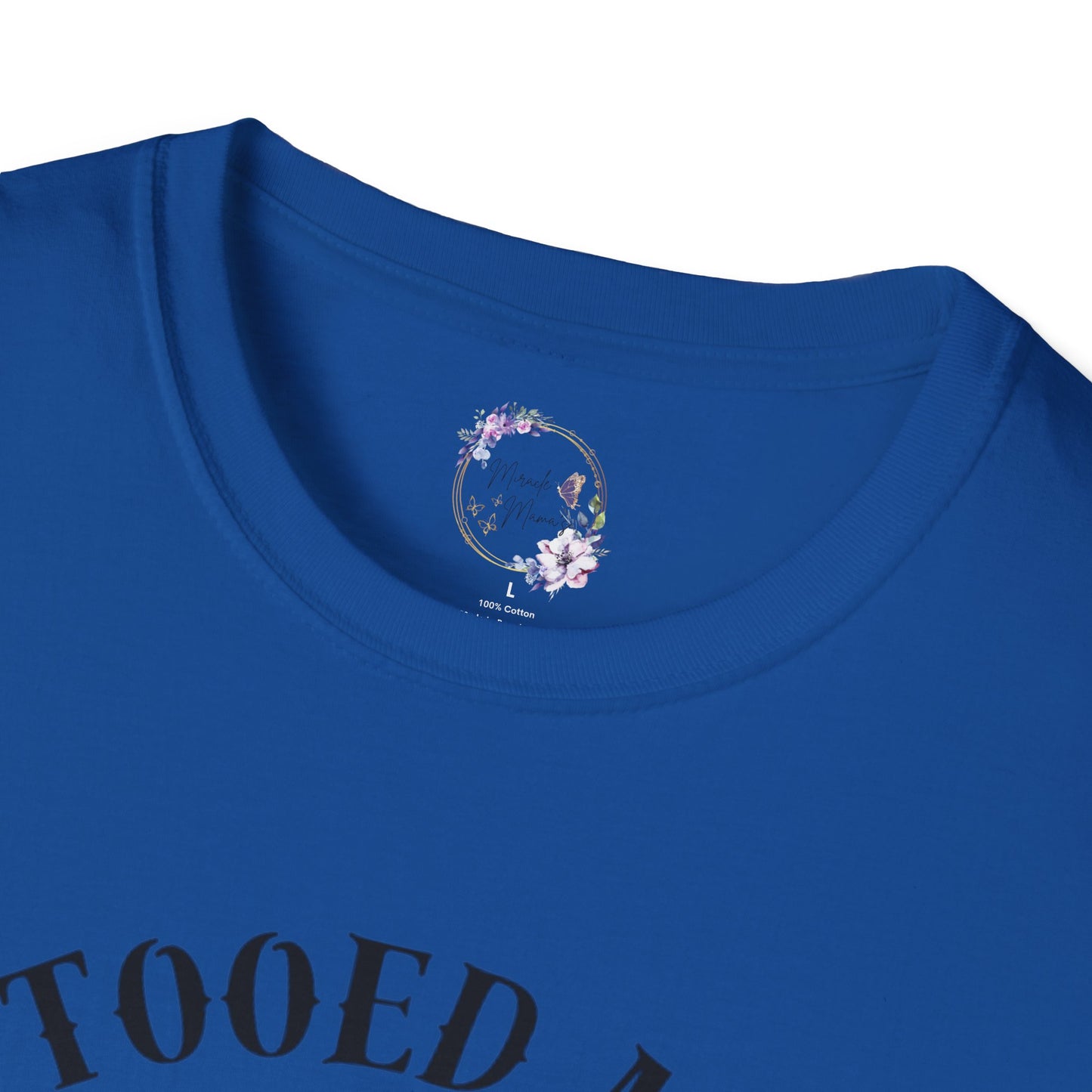 Tattooed Mom's Club Tee W/ Skeleton Heart