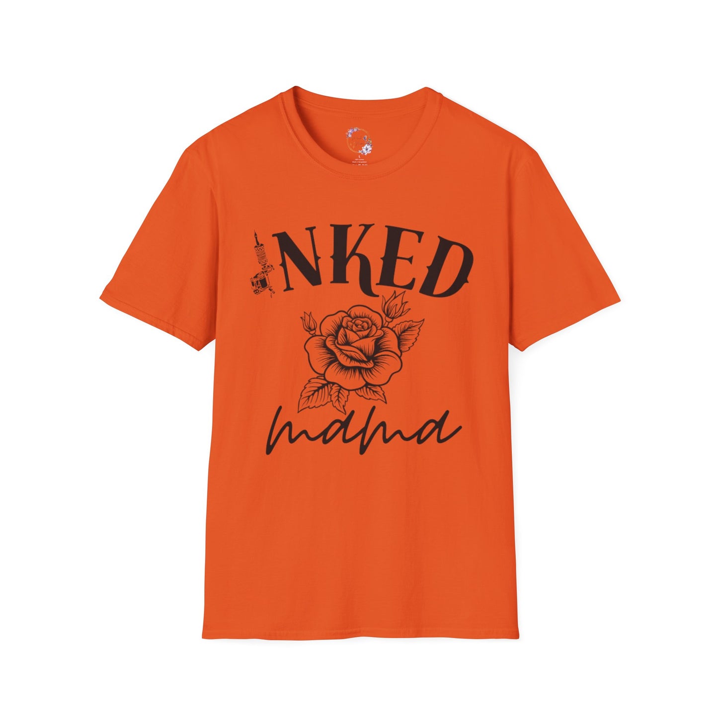 Inked Mama Tee W/ Rose