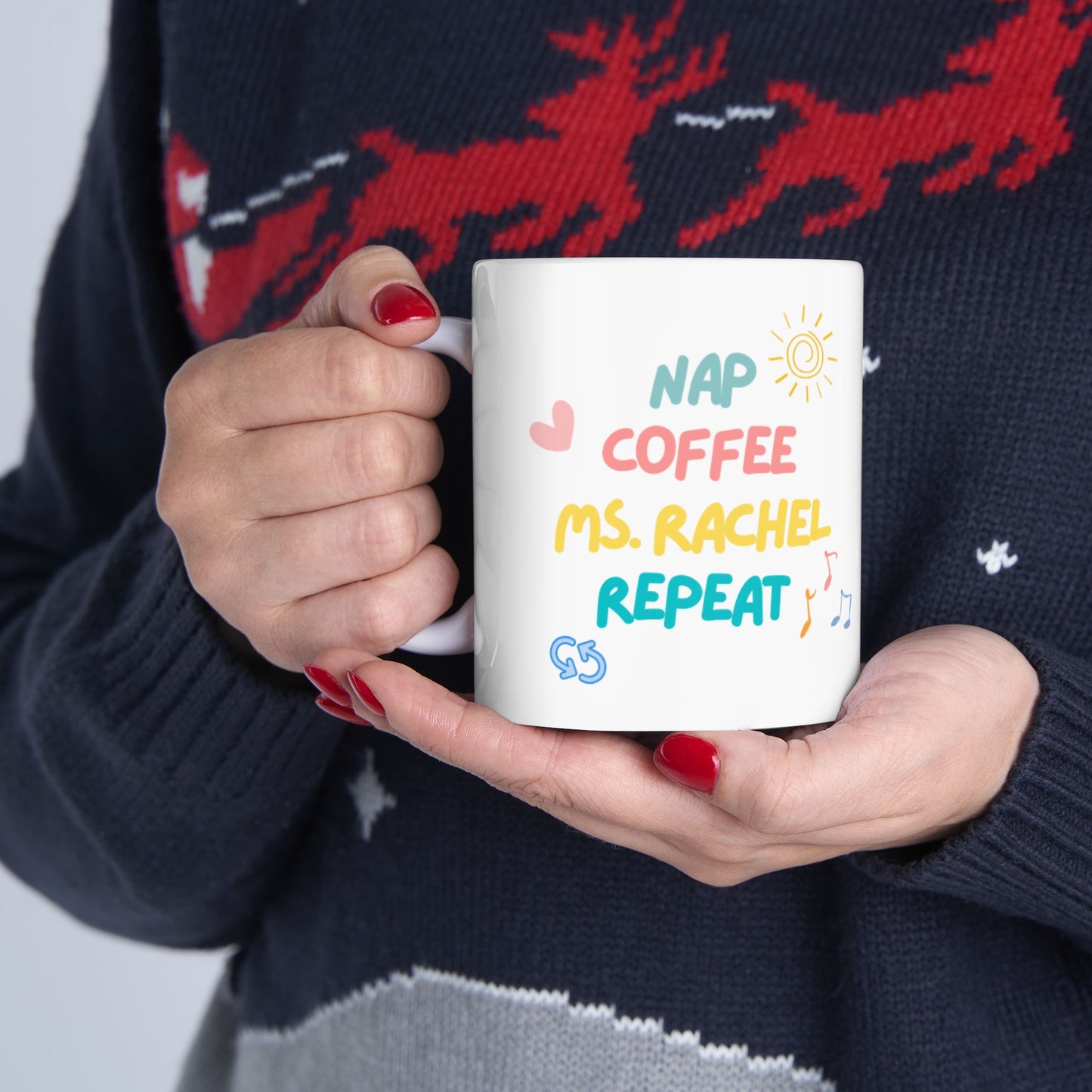 Nap Coffee Ms.Rachel Repeat Mug