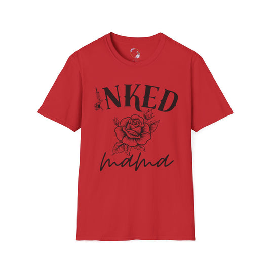 Inked Mama Tee W/ Rose