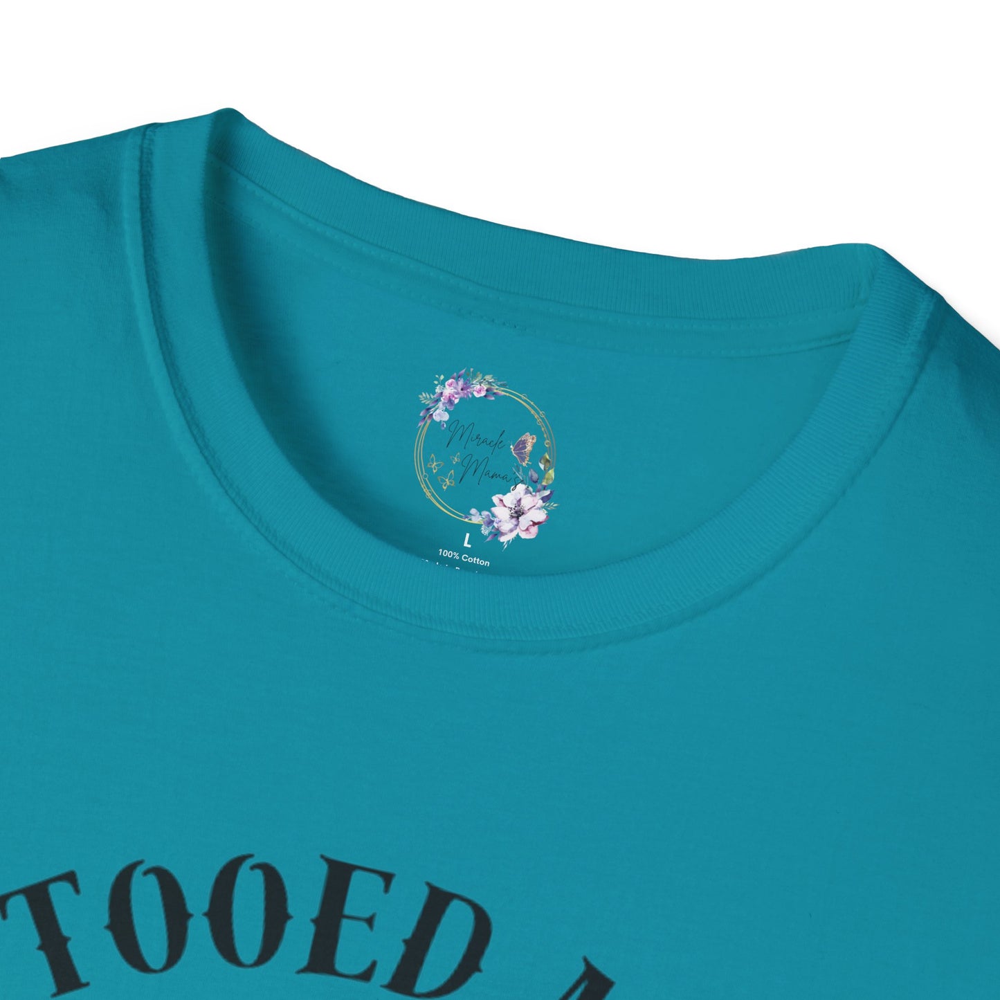 Tattooed Mom's Club Tee W/ Skeleton Heart