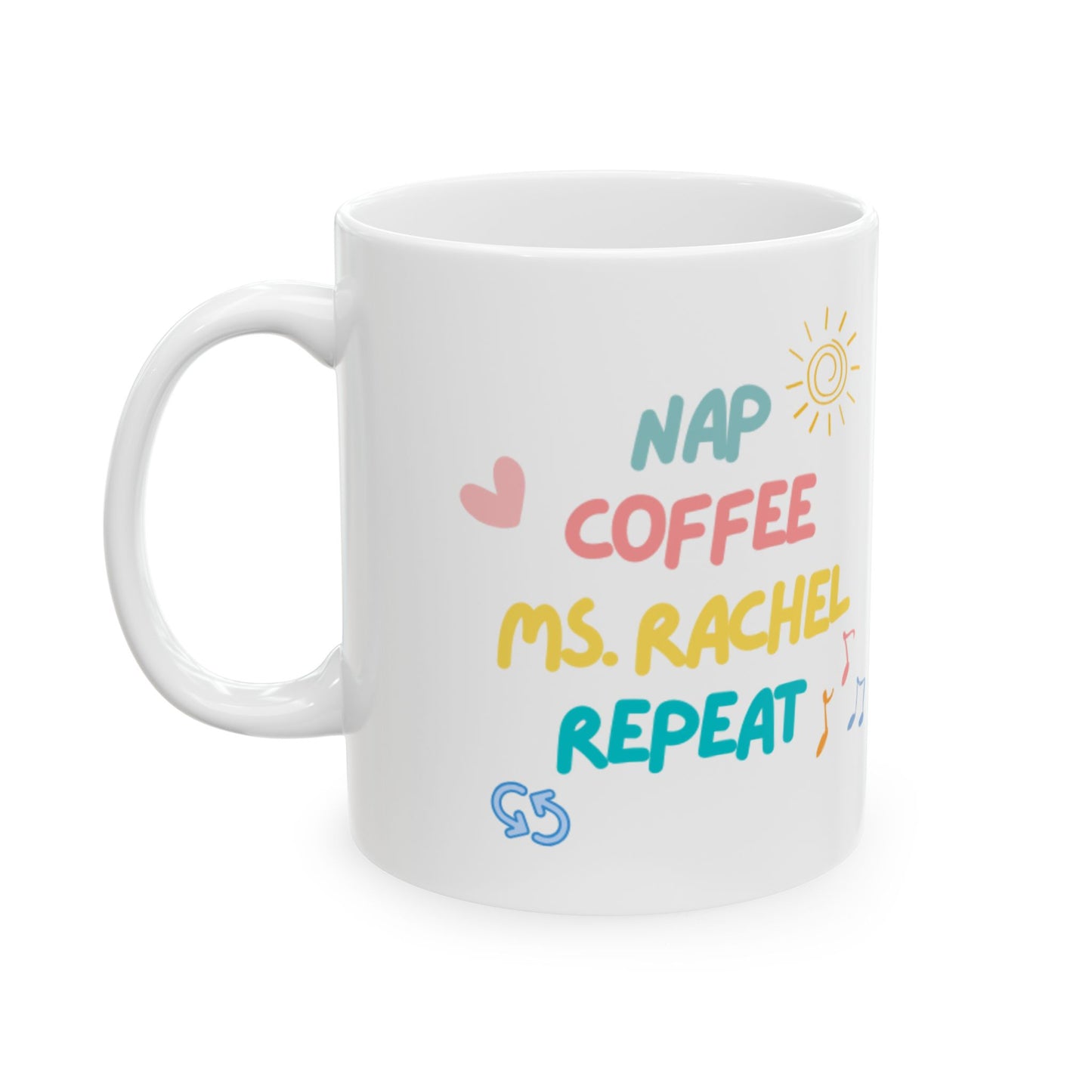 Nap Coffee Ms.Rachel Repeat Mug