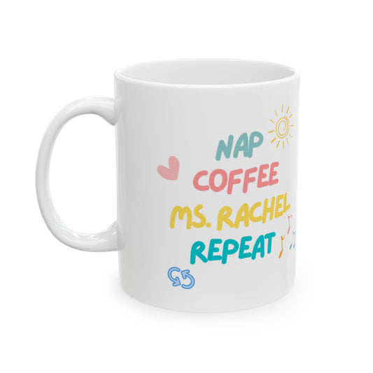 Nap Coffee Ms.Rachel Repeat Mug