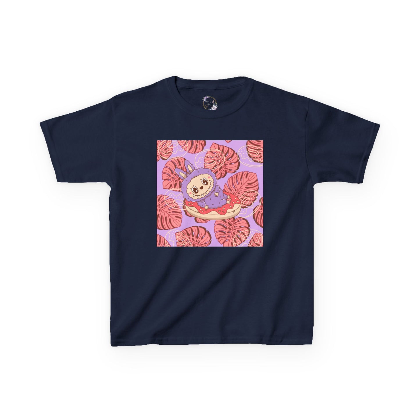 Labubu With Doughnuts Kids Tee