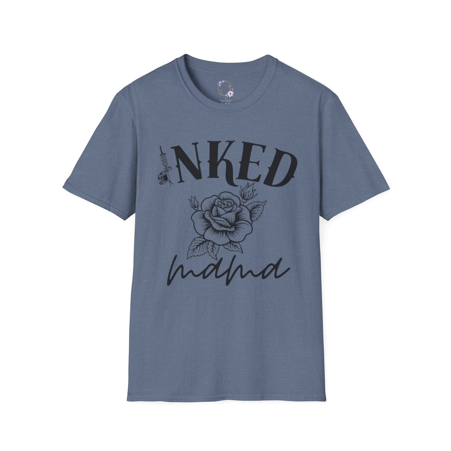 Inked Mama Tee W/ Rose