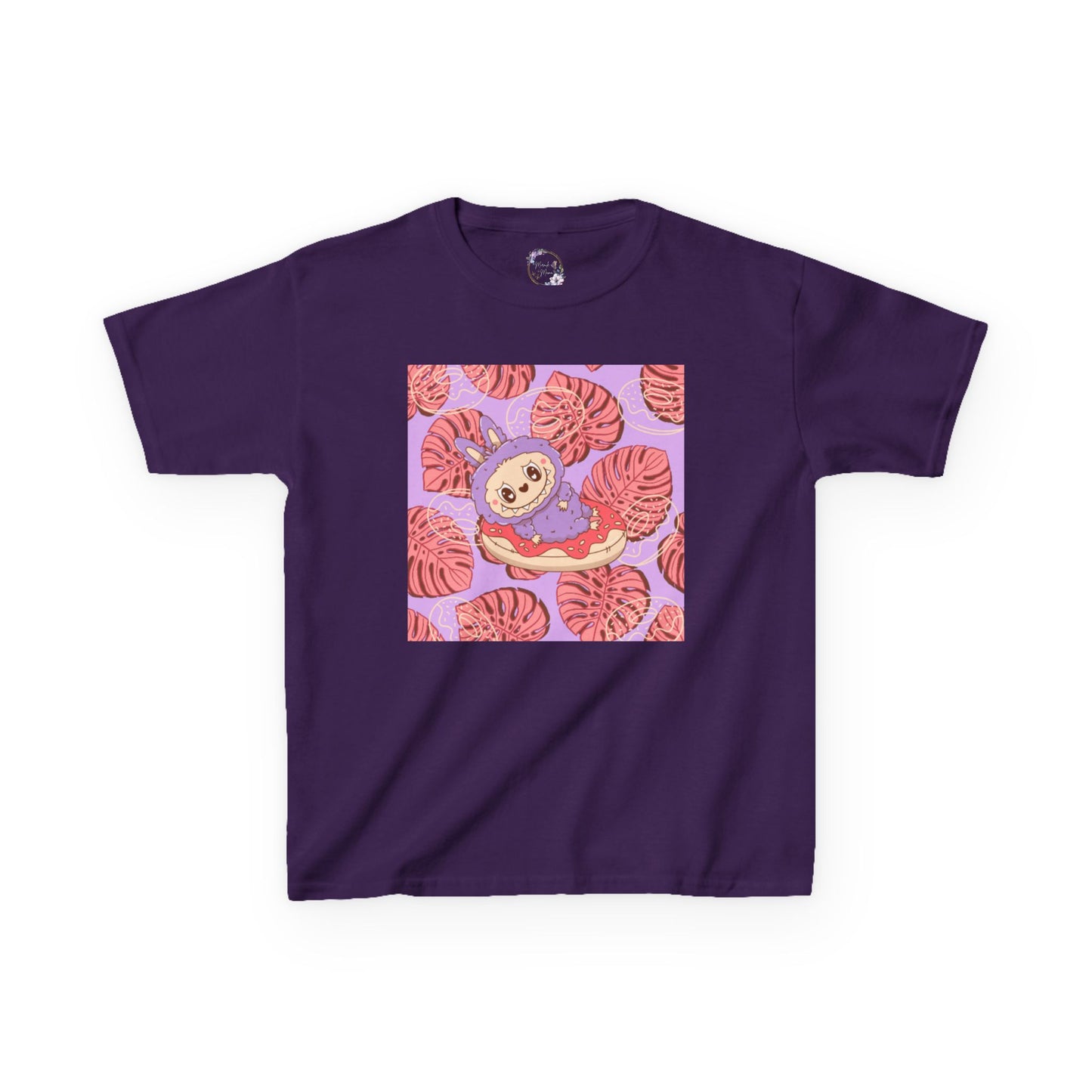 Labubu With Doughnuts Kids Tee