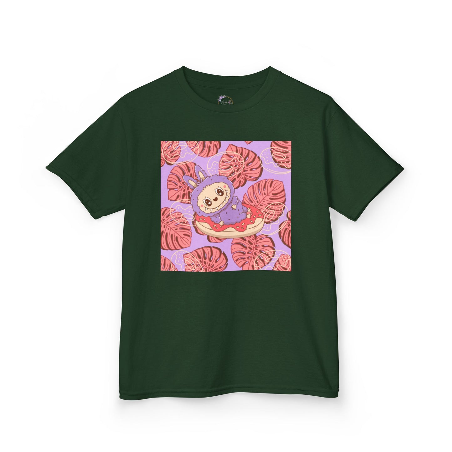 Labubu With Doughnuts Kids Tee
