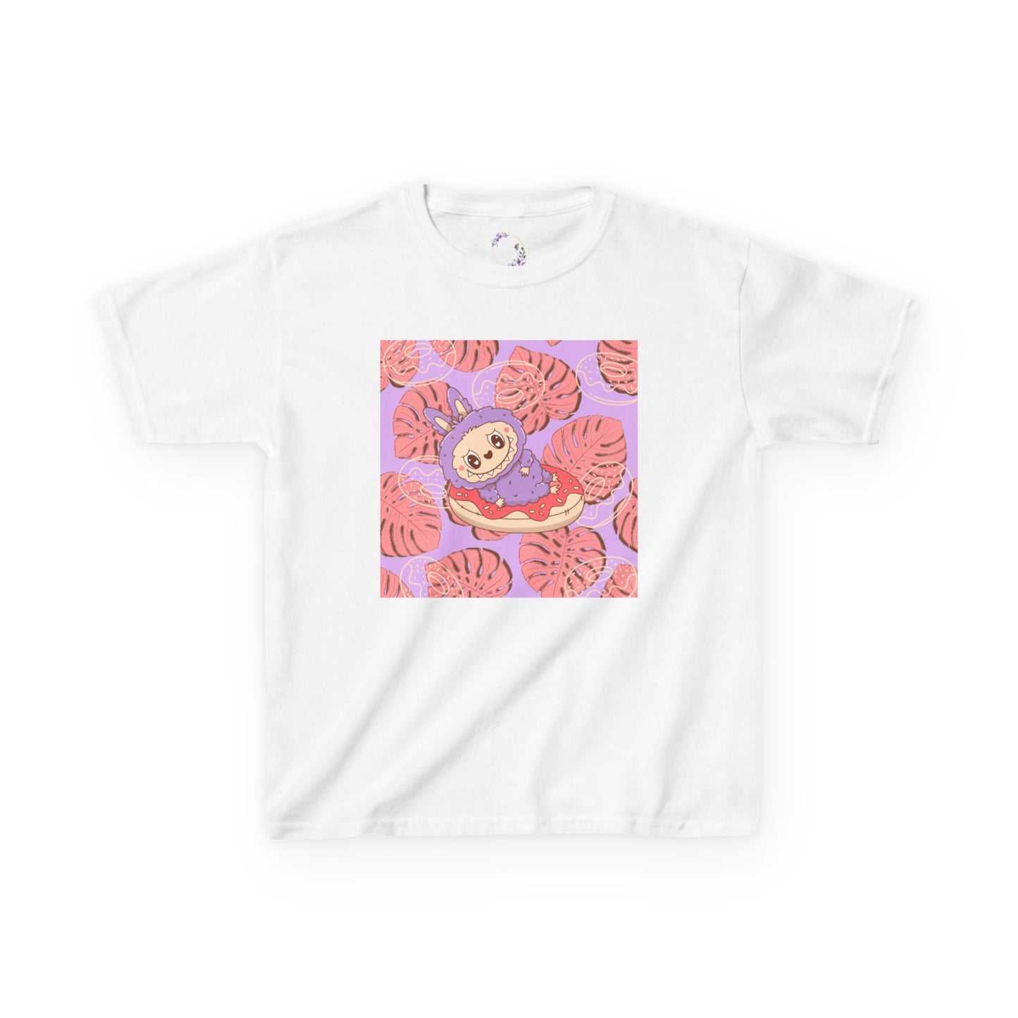 Labubu With Doughnuts Kids Tee