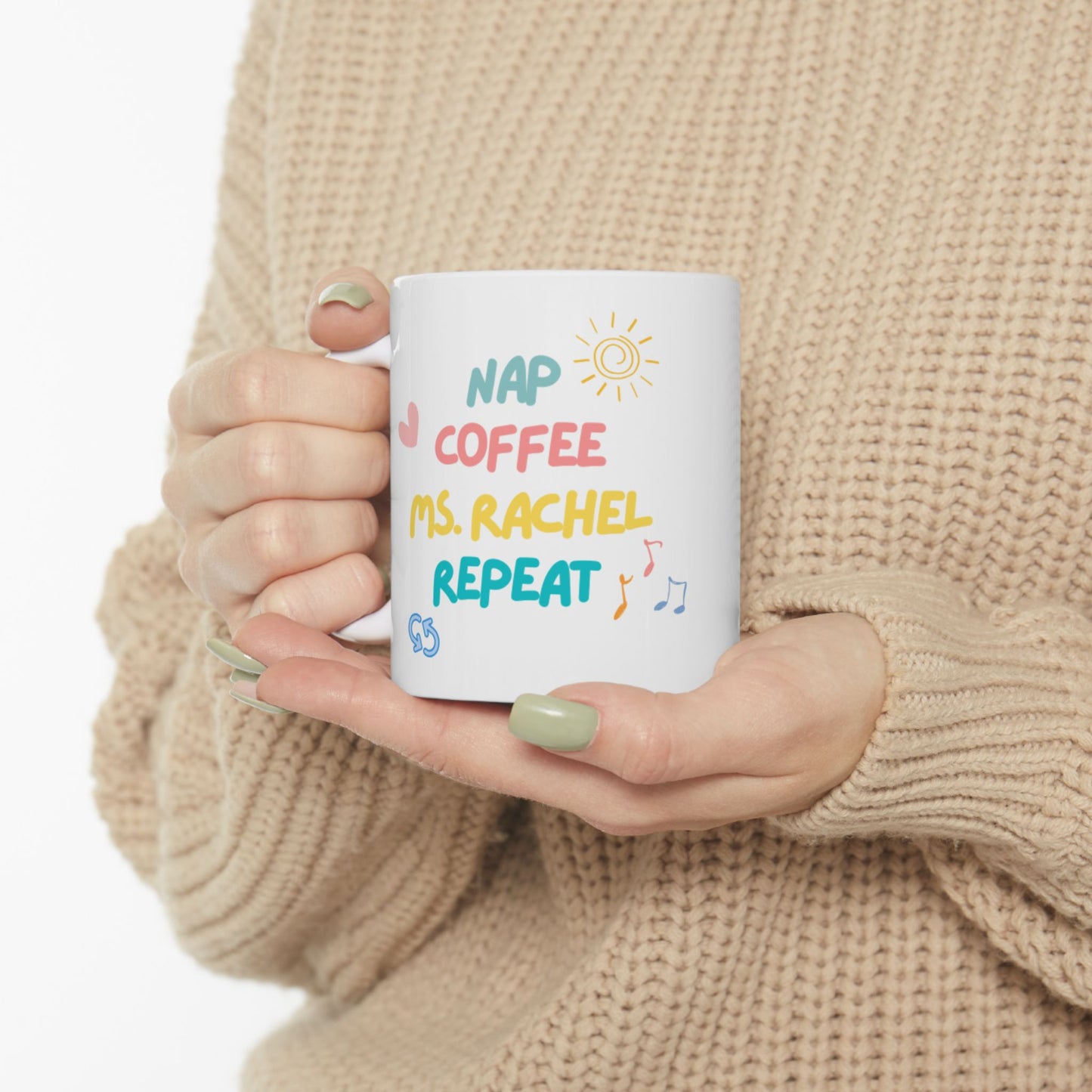 Nap Coffee Ms.Rachel Repeat Mug